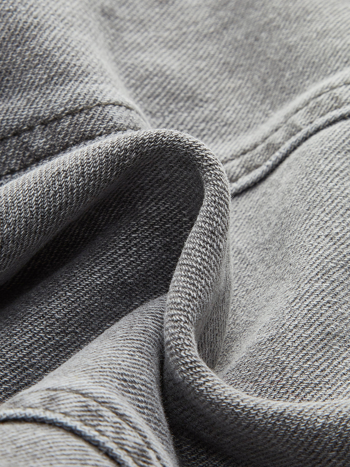 Vintage Denim Düz Paça Pantolon