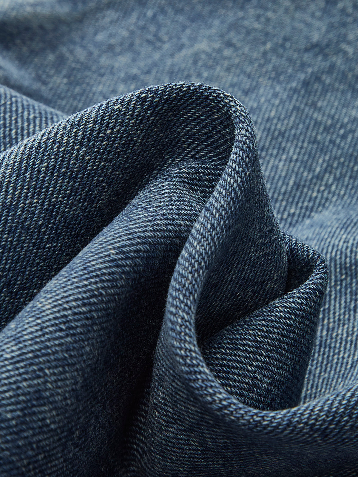 Eski Stil Düşük Bel Yıkanmış Geniş Paça Kot Pantolon