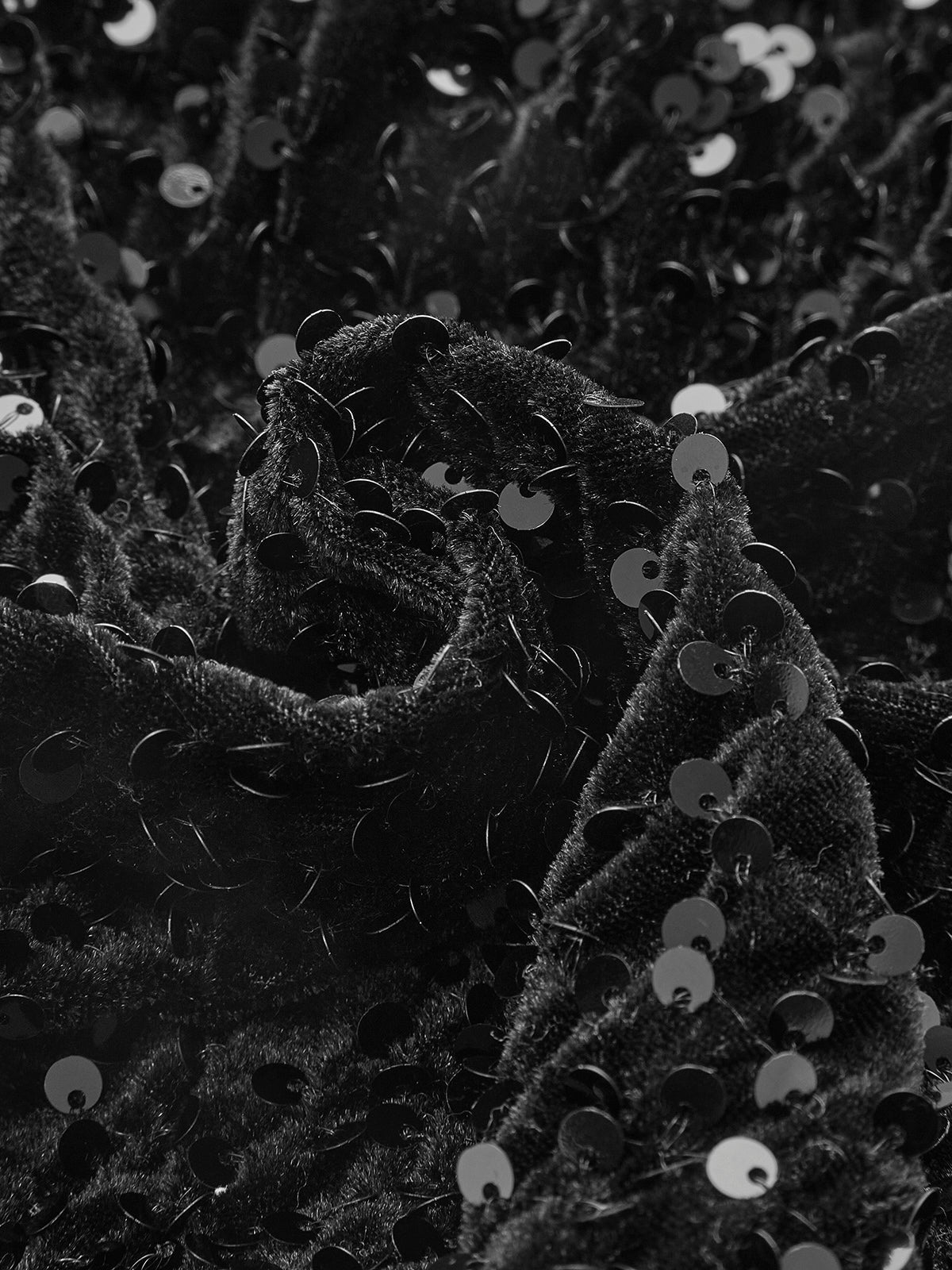 Lastik Bel Sequins Şortlar