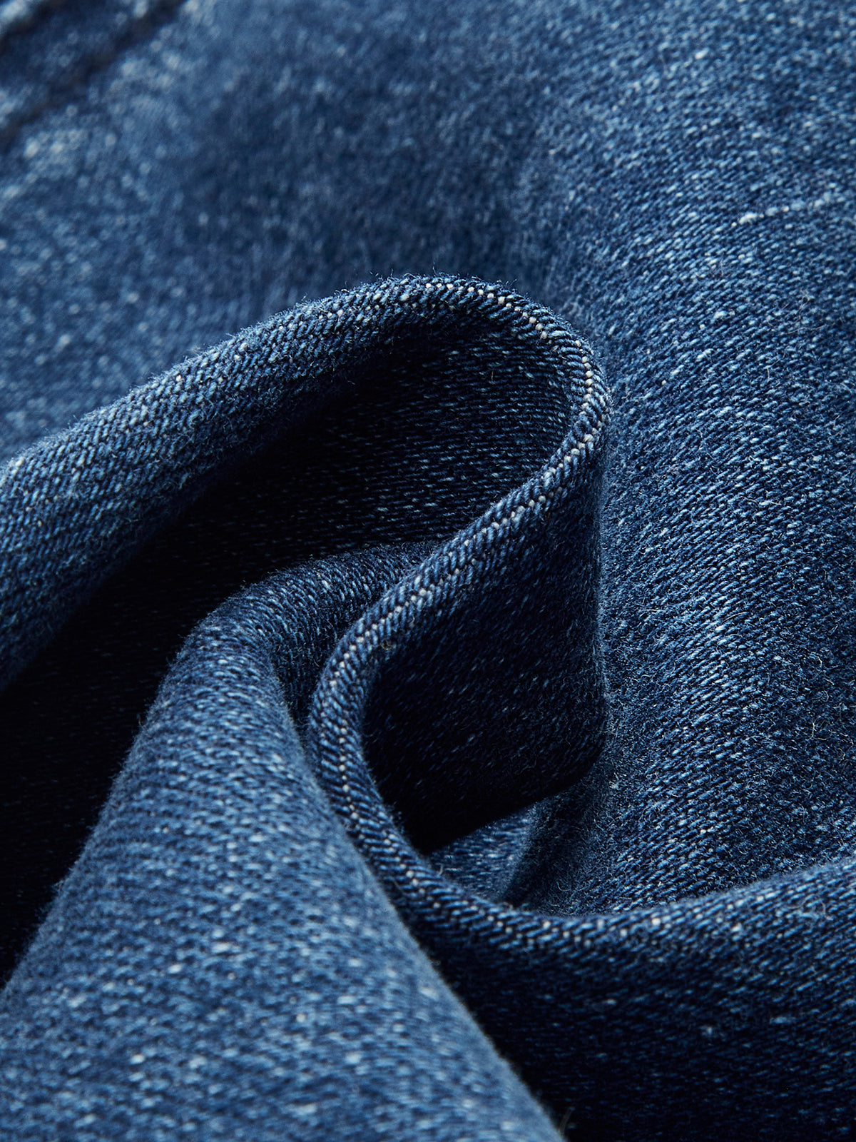 Yüksek Bel Cep Detaylı Geniş Paça Jean Pantolon