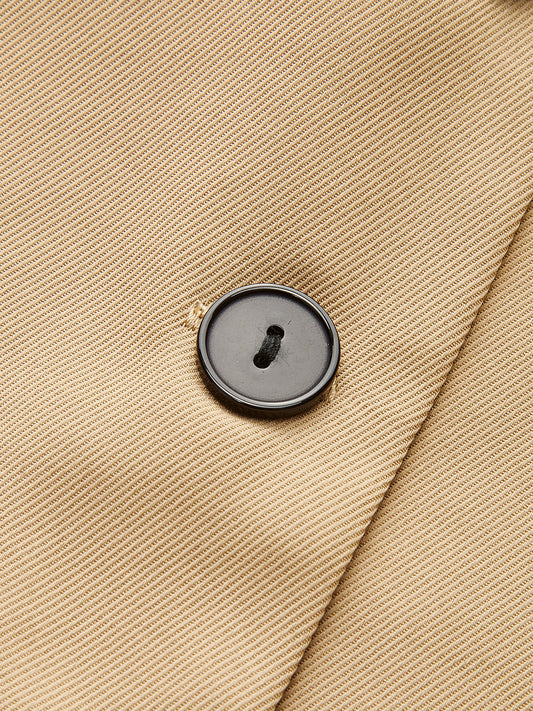 Düğmeli Ön Kemerli Yelek