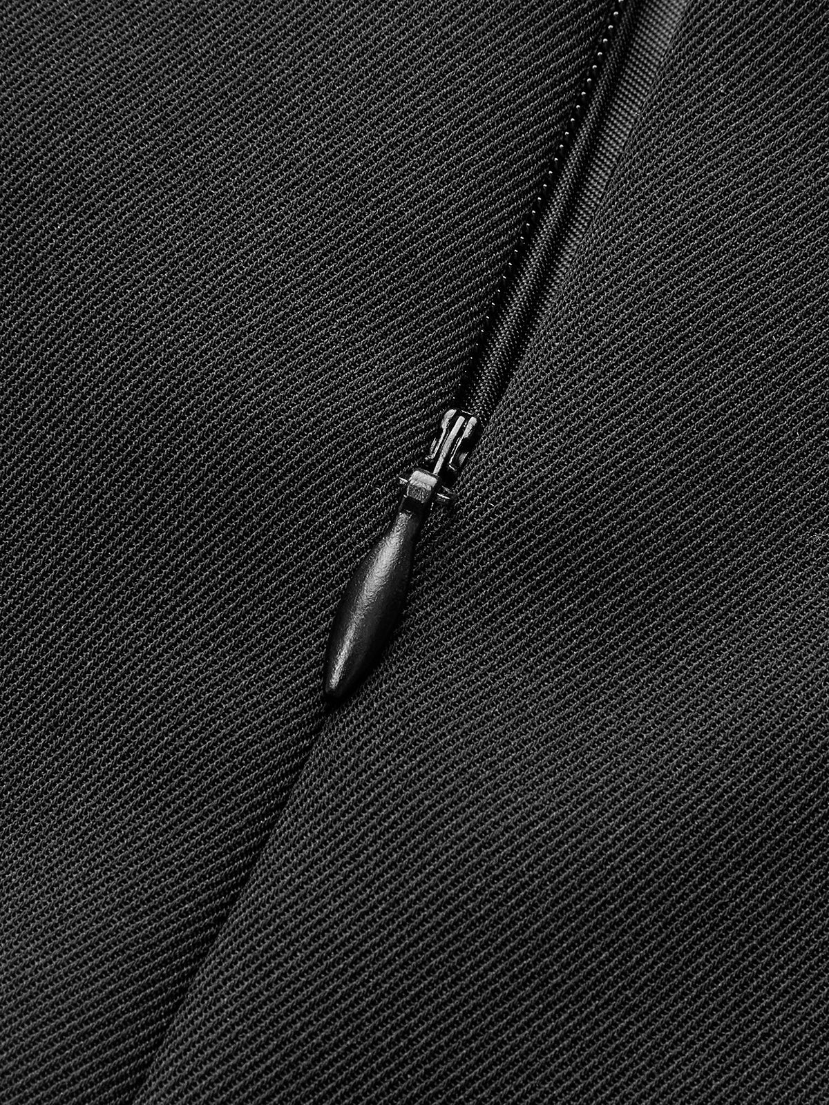 Metal-Detaylı Asimetrik Plise Etek