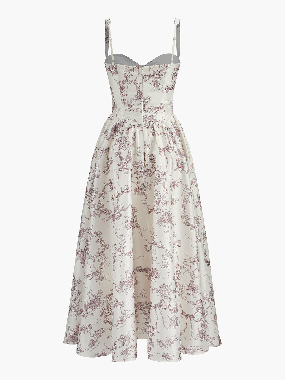 Canvas Printed Corset Dress
