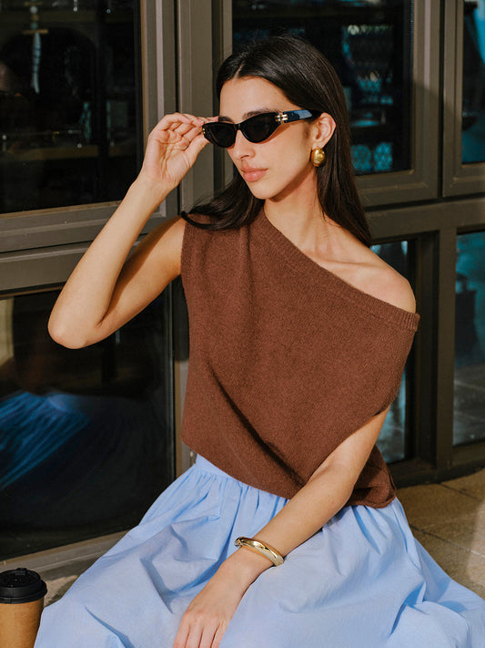 Pamuk Askısız Örgü Üst