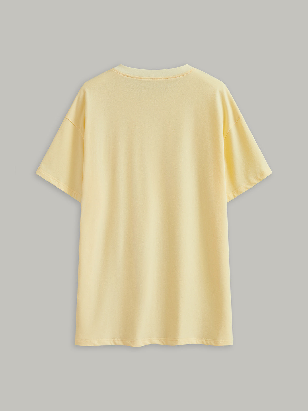 Pamuk Baskı Oversized Tişört