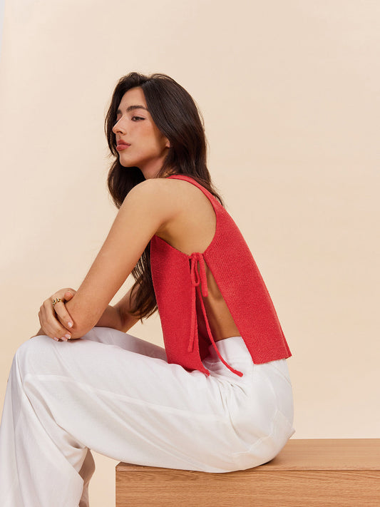 Yan Düğüm Detaylı Örgü Üst