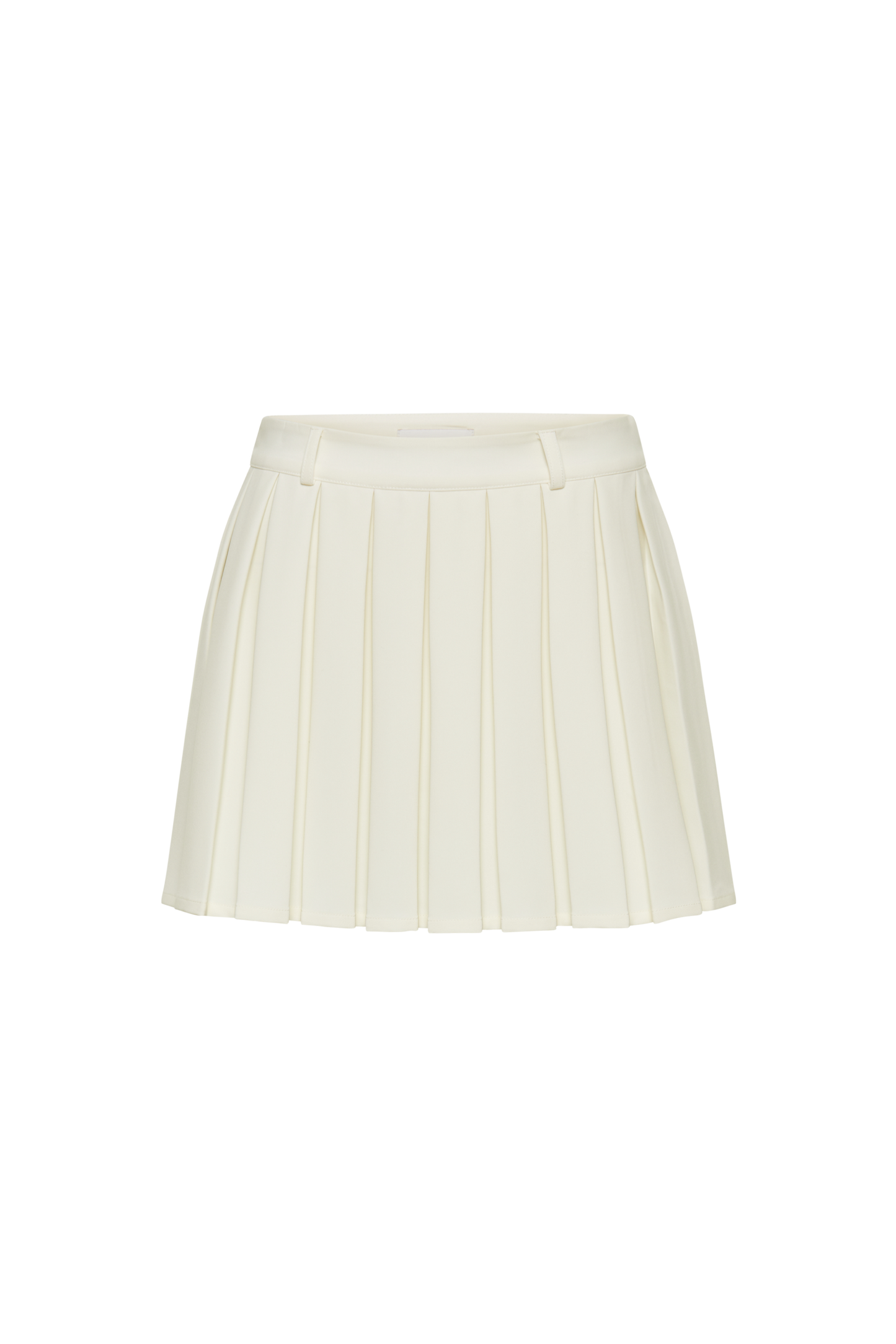 Mura Fırfırlı Mini Etek - Ivory