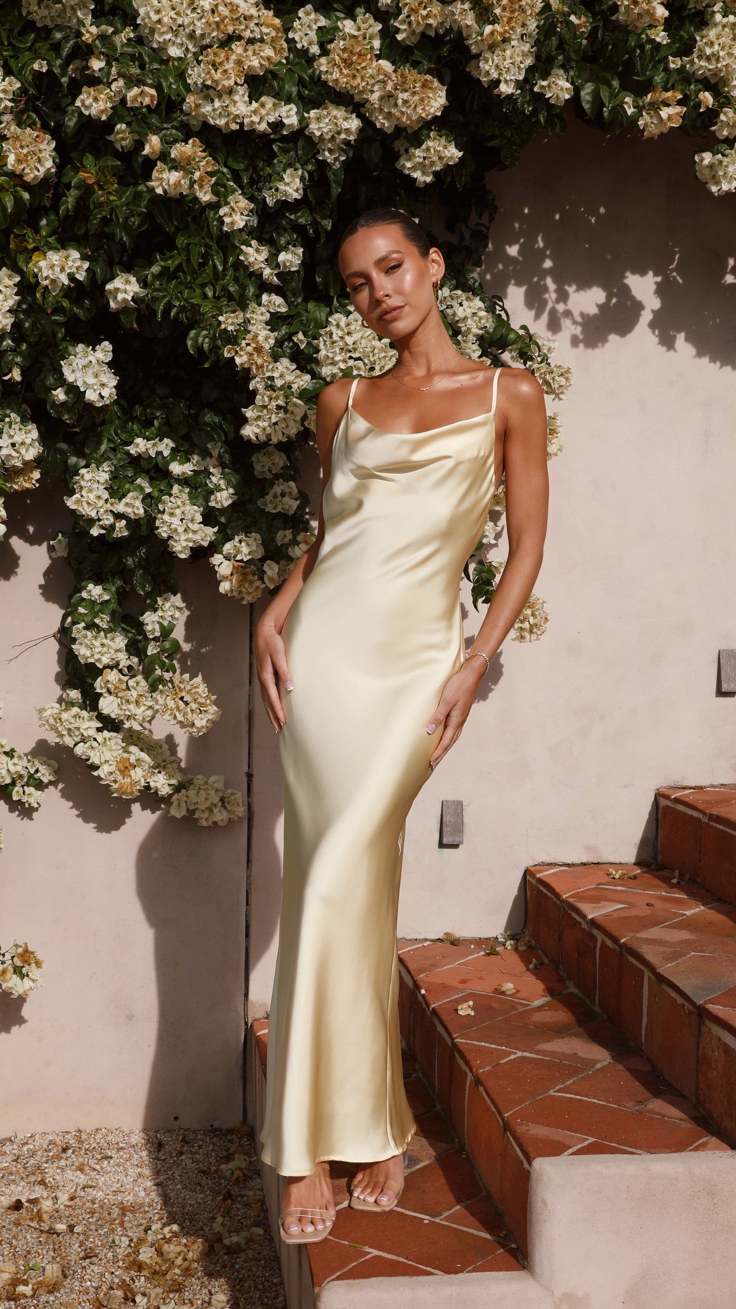 Willow Maxi Elbise - Sarı