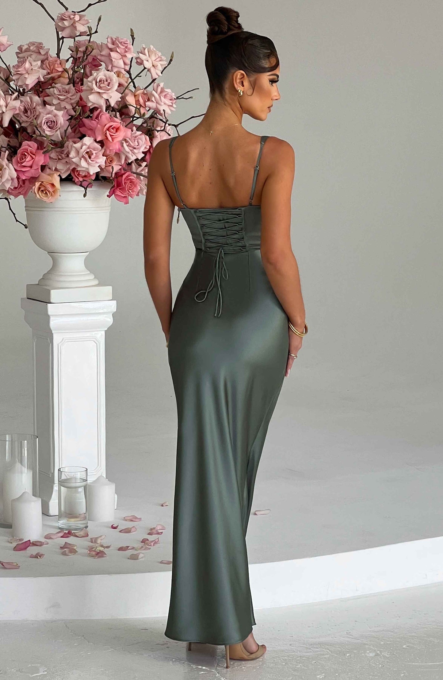 Shae Maxi Elbise - Adaçayı