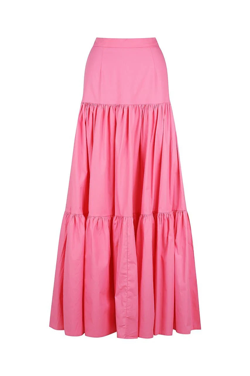 Ayla Maxi Etek - Pembe