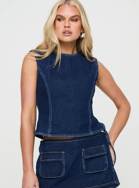 Kırsal Bölge Üst Denim