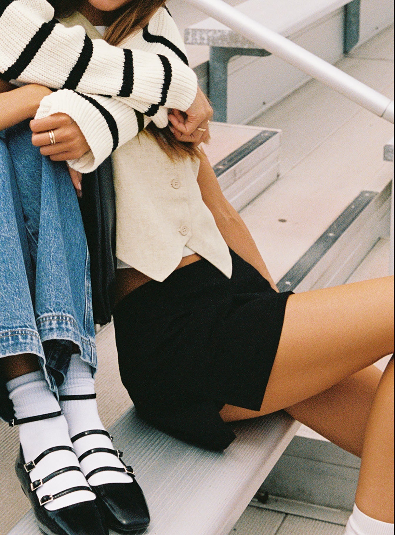 Gigi Siyah Skort