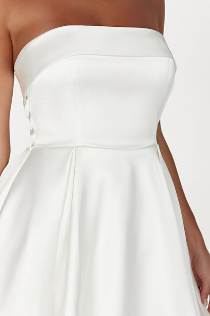 Eileen Mini Elbise - Beyaz