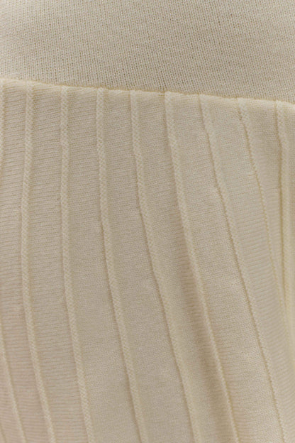 Blair Düğmeli Mini Elbise - Ivory
