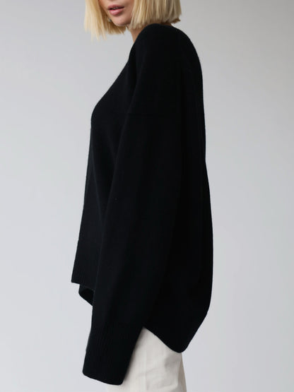 Pamuk Şeker Oversized Kazak