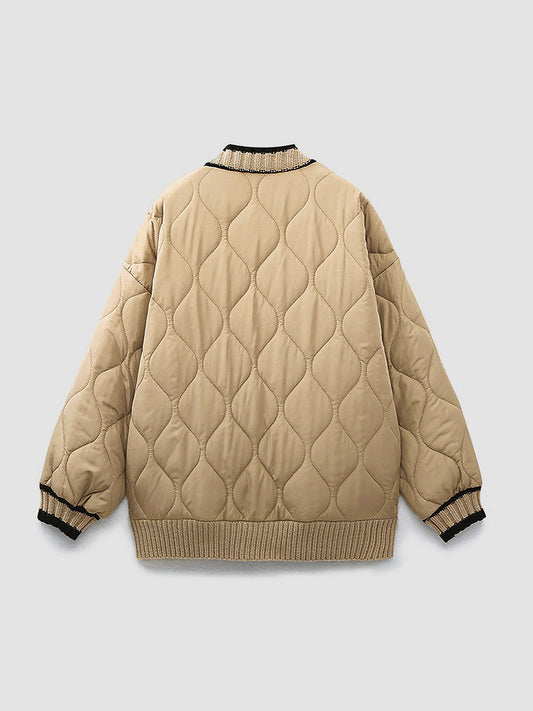 Örgülü Kiloş Oversized Hırka Kaban