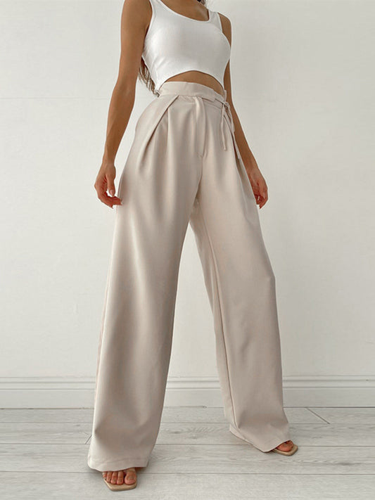 Palazzo Tied Geniş Paça Pantolon
