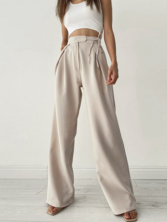 Palazzo Tied Geniş Paça Pantolon