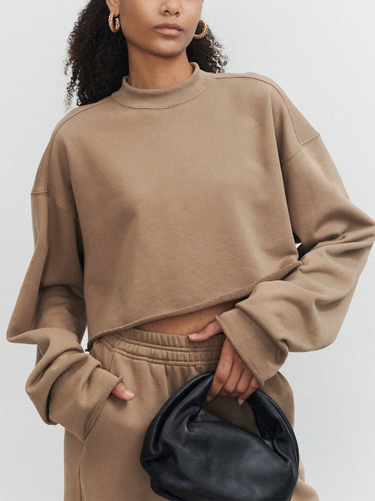 Canlı Yaşa Kısa Sweatshirt
