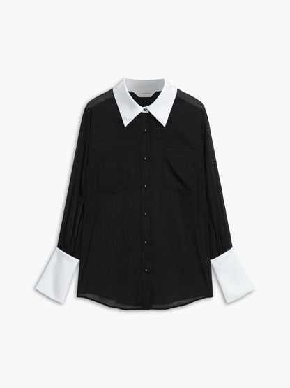 Yarı Şeffaf Rahat Görünüm Tişört ile Cami Üst