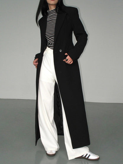 Yaka Cepli Blazer Palto