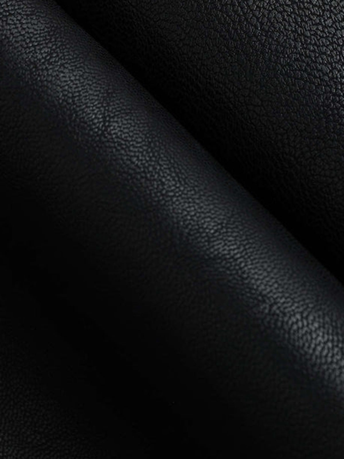 Suni Deri Patcher Pileli Mini Etek