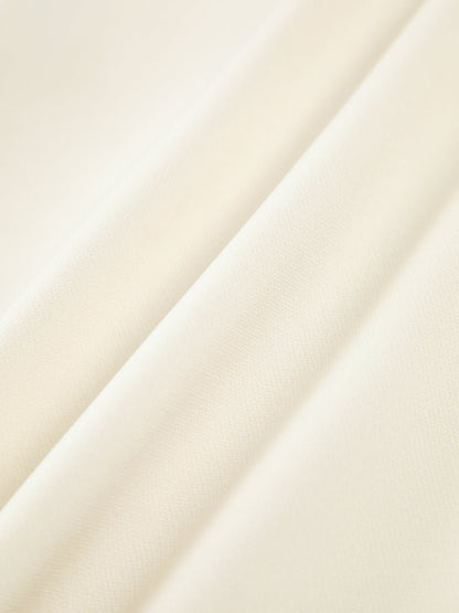 Sert Kemer Üstü ile Geniş Paça Pantolon Takımı