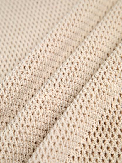 Knit Hollow Düz Askılı Üst