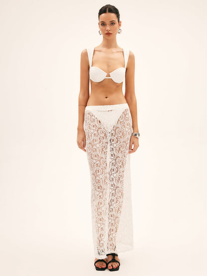 Parlak İnci Kabuğu Bikini Seti