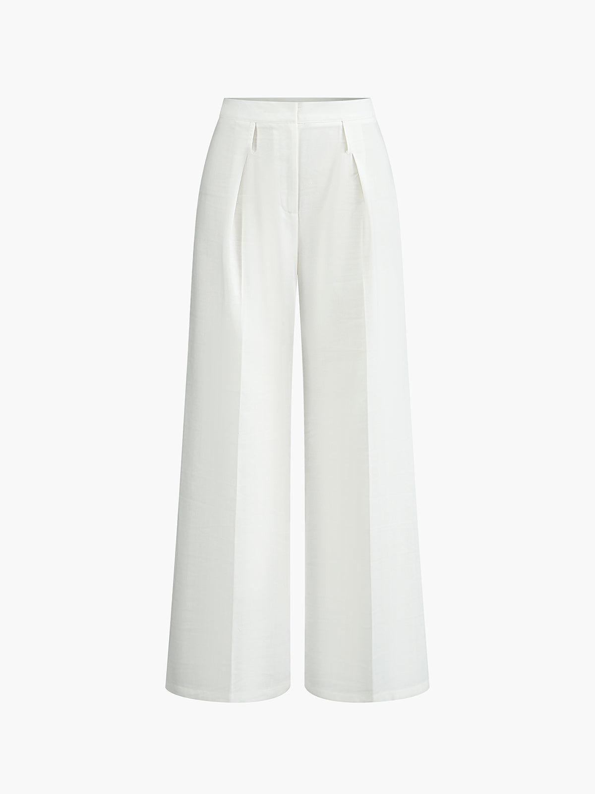 Minimalist Keten İki Parça Pantolon Takımı