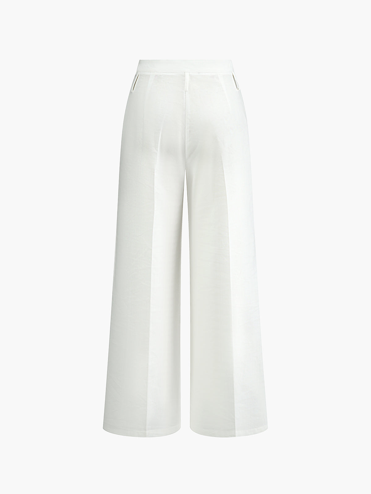 Minimalist Keten İki Parça Pantolon Takımı