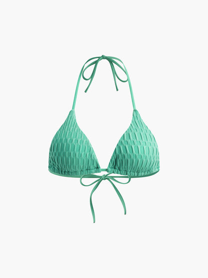 Düğümlü Halter Kesim Bikini Seti