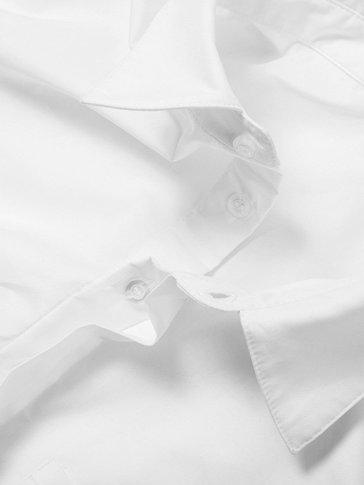 Asimetrik Pamuk Kısa Bluz