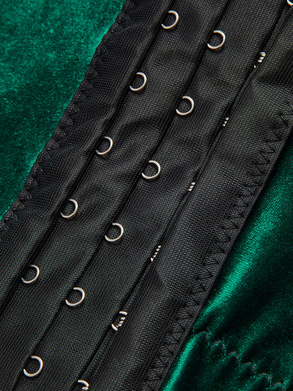 Velvet Crop Corset