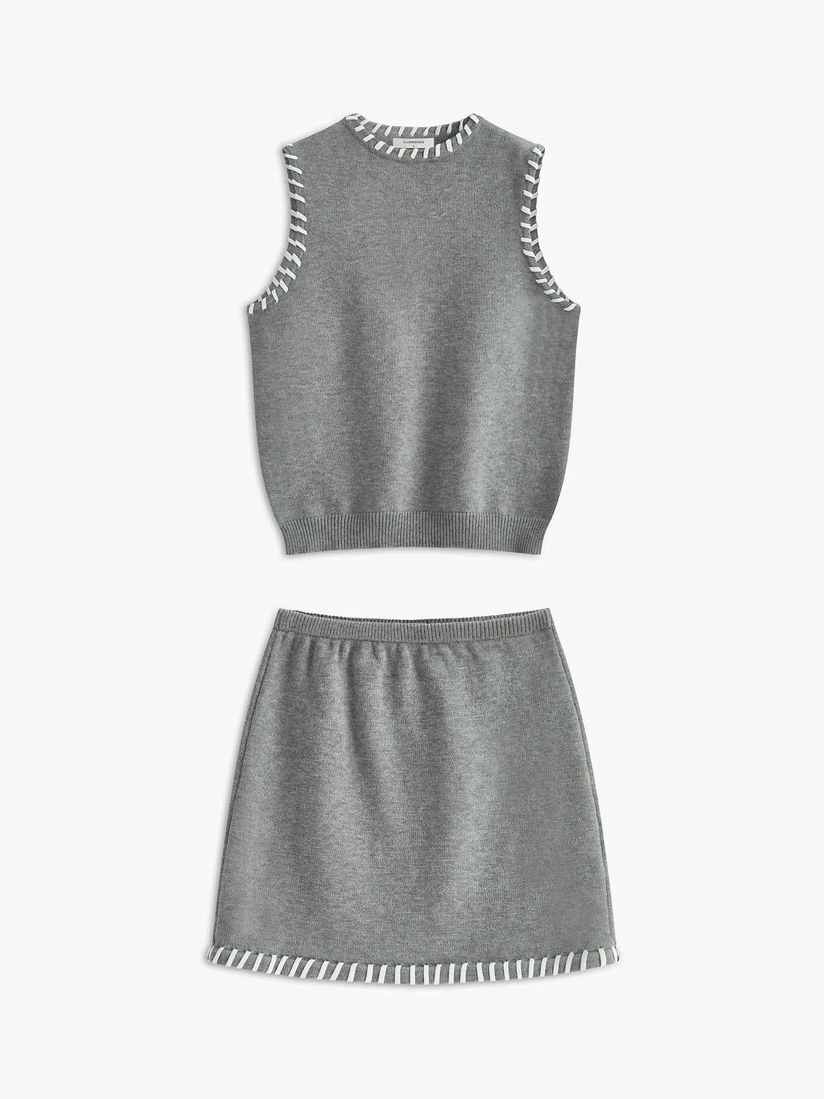 Kontrast Kesim Kolsuz Etek Takımı