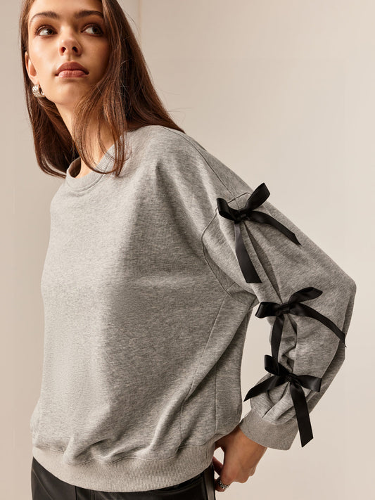 Yaka İpli Sweatshirt