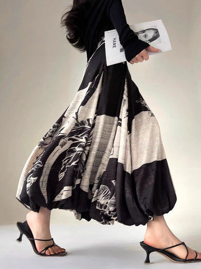 Bud Bel Kısmında Fermuarlı Midi Etek