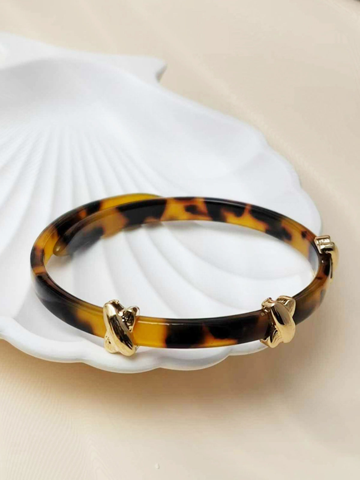 Akrilik Kehribar Bilezik