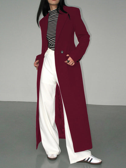 Yaka Cepli Blazer Palto