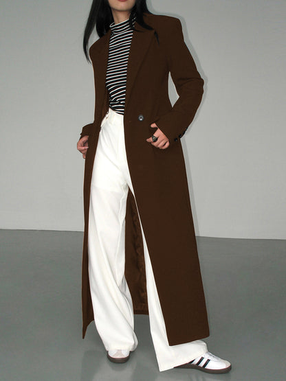 Yaka Cepli Blazer Palto