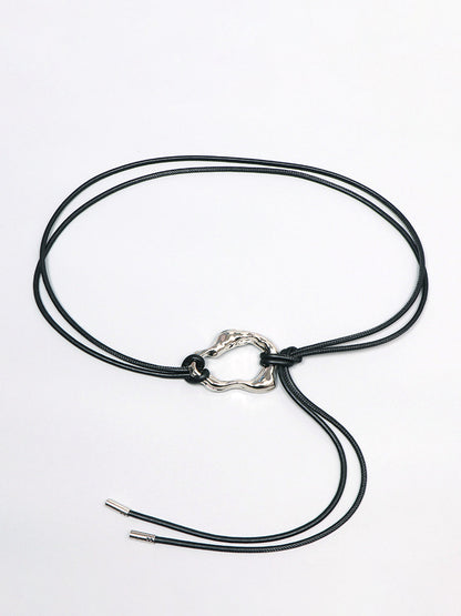 Minimalist İki İp Lariat Kemeri