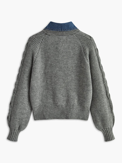 Denim Pano Ribana Yaka Kazak