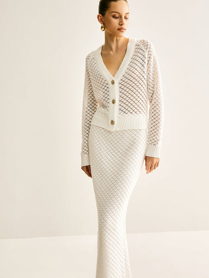 Hollow Lined Maxi Etek Takımı