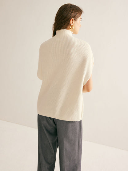 Şık Yüksek Yaka Süveter