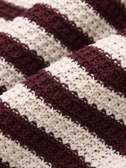 Eğlence Çizgili Süveter