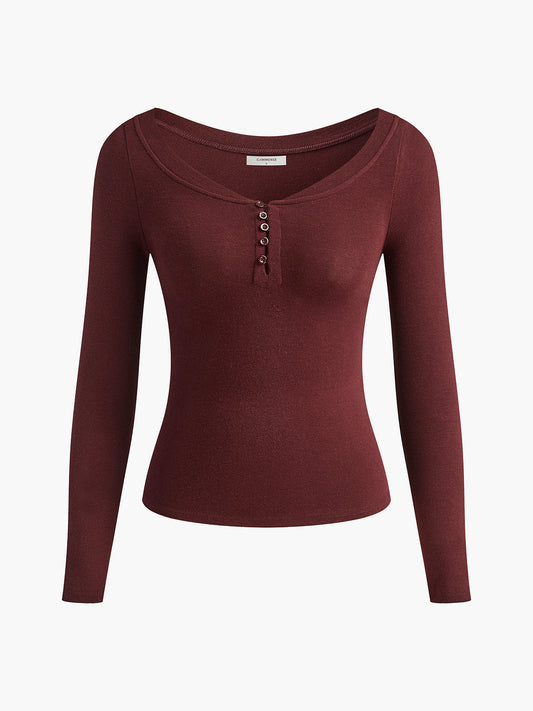2'si 1 Arma Uzun Jersey Üst