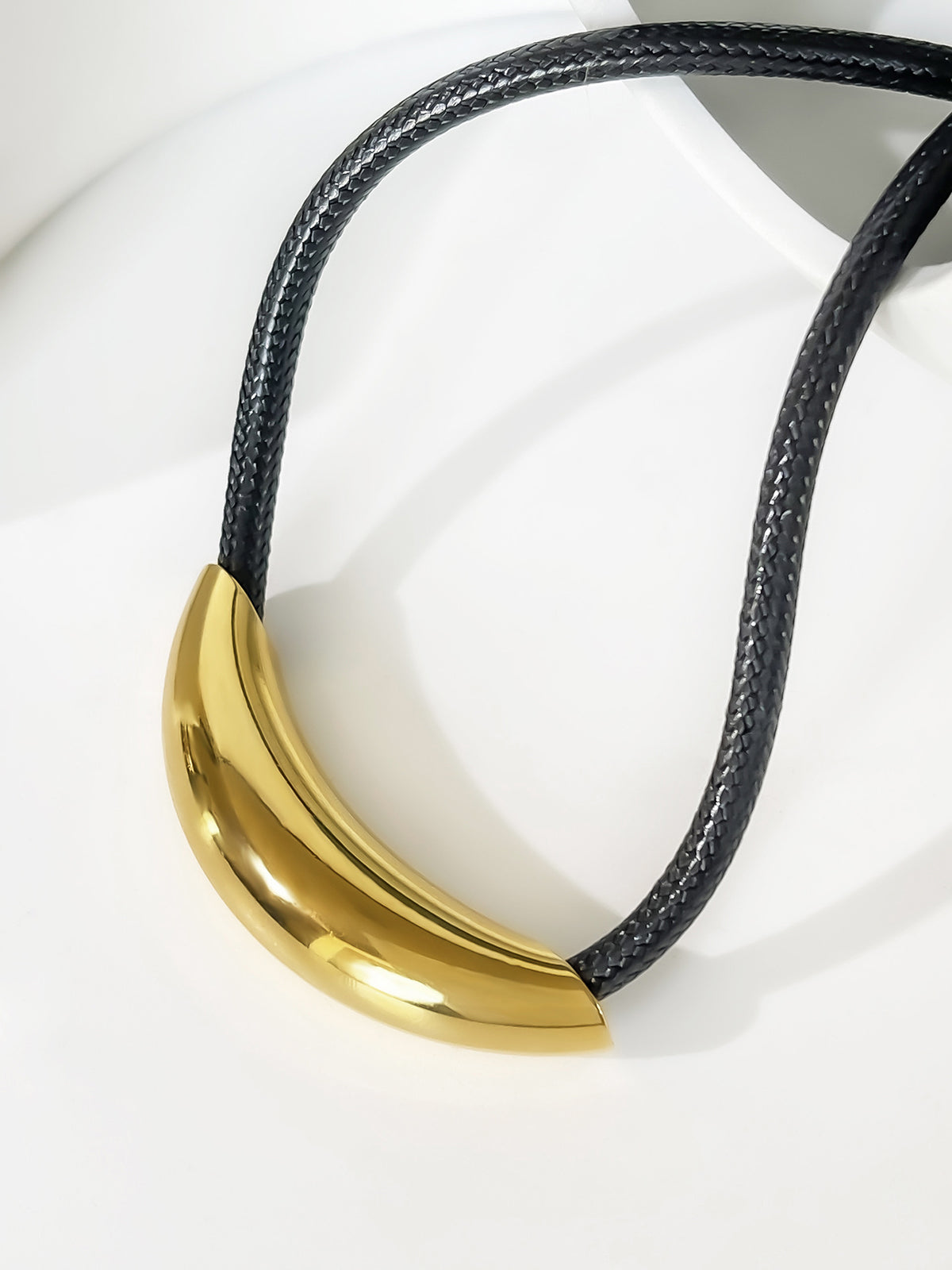 Altın Boru İpi Choker