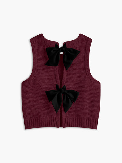 Fiyonklu Önü Açık Süveter