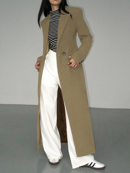 Yaka Cepli Blazer Palto