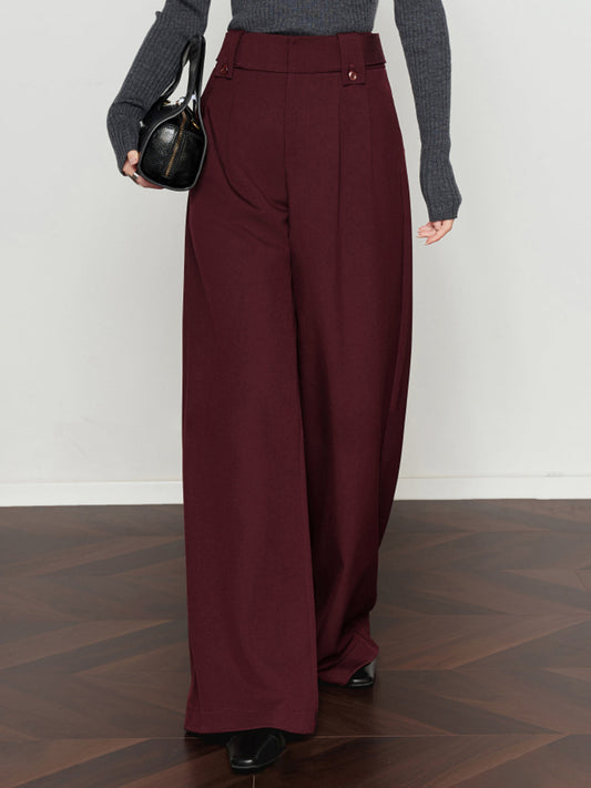 Vintage Plise Geniş Paça Pantolonlar